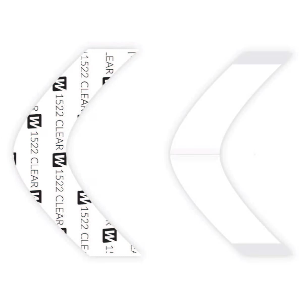 1522 Clear - AA Contour, 36pc/Bag