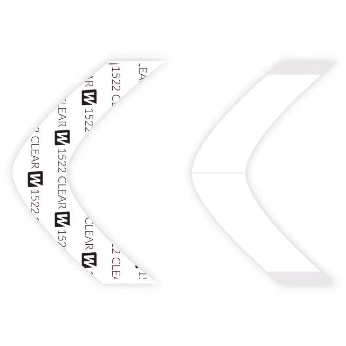 1522 Clear - BB Contour, 36pc/Bag