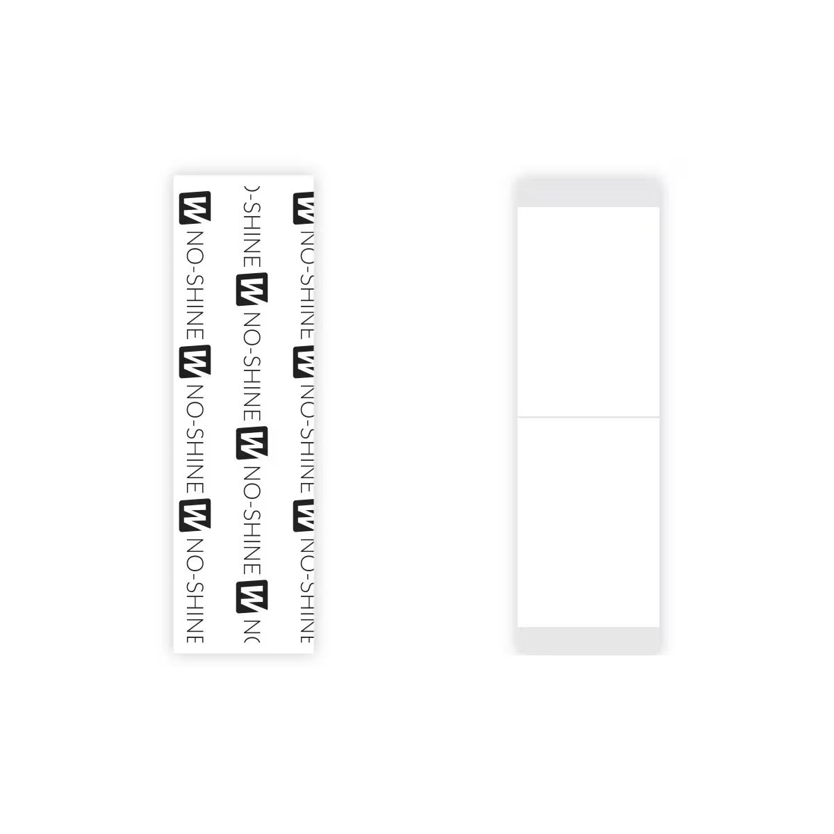 No-Shine - 1" X 3" Strips, 36pc/Bag
