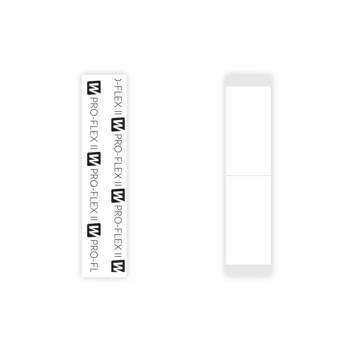 Pro-Flex II - 3/4" X 3" Strips, 36pc/Bag