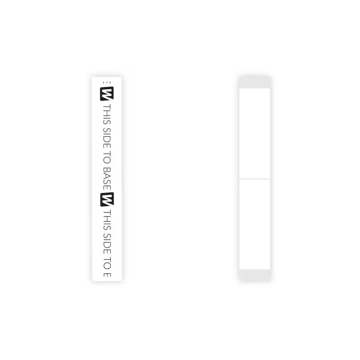 This Side To Base - 1/2" X 3" Strips, 36pc/Bag