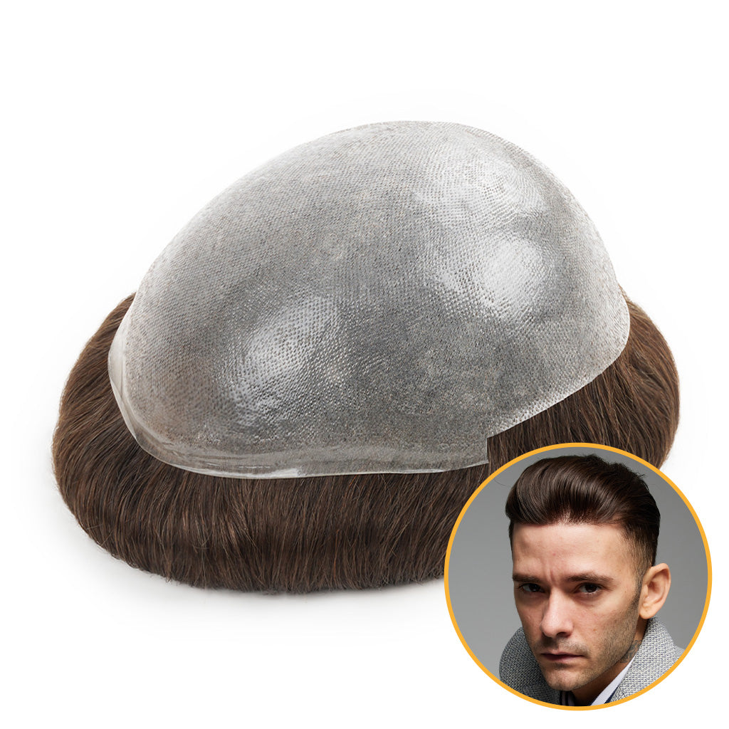 HS1VMN: 0.06mm Hair System, 130% Density (Thin Skin)