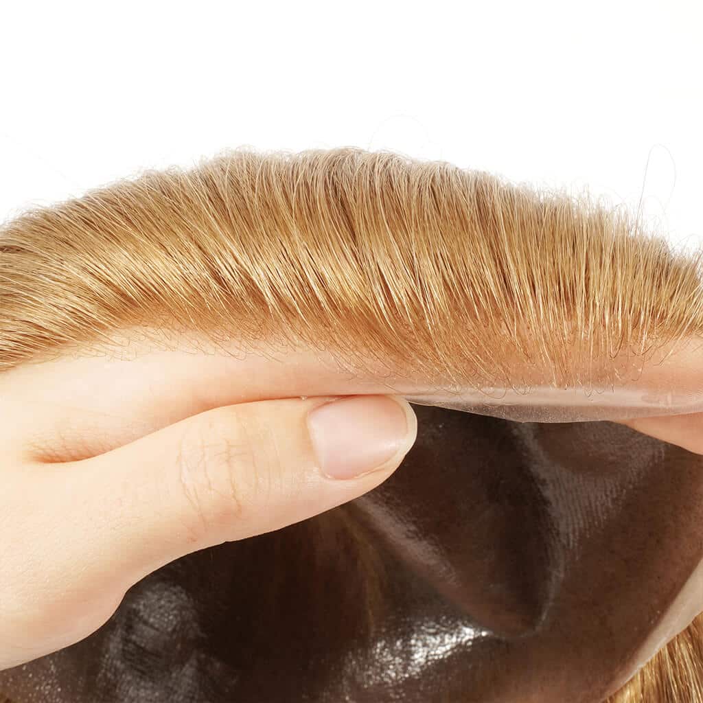 INSEU: Injected Hairpiece With European Virgin Hair (Thin Skin)