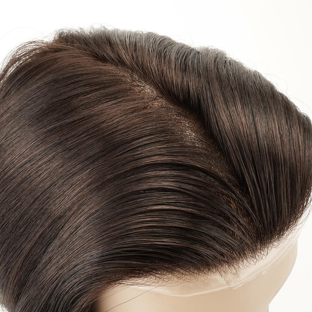 INSEU: Injected Hairpiece With European Virgin Hair (Thin Skin)