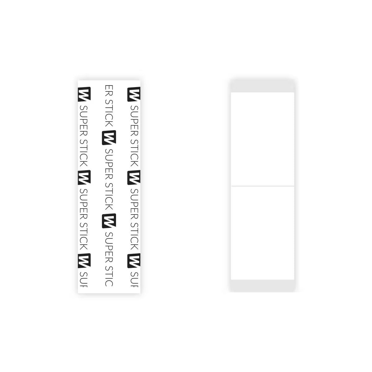 Super Stick - 1" X 3" Strips, 36pc/Bag