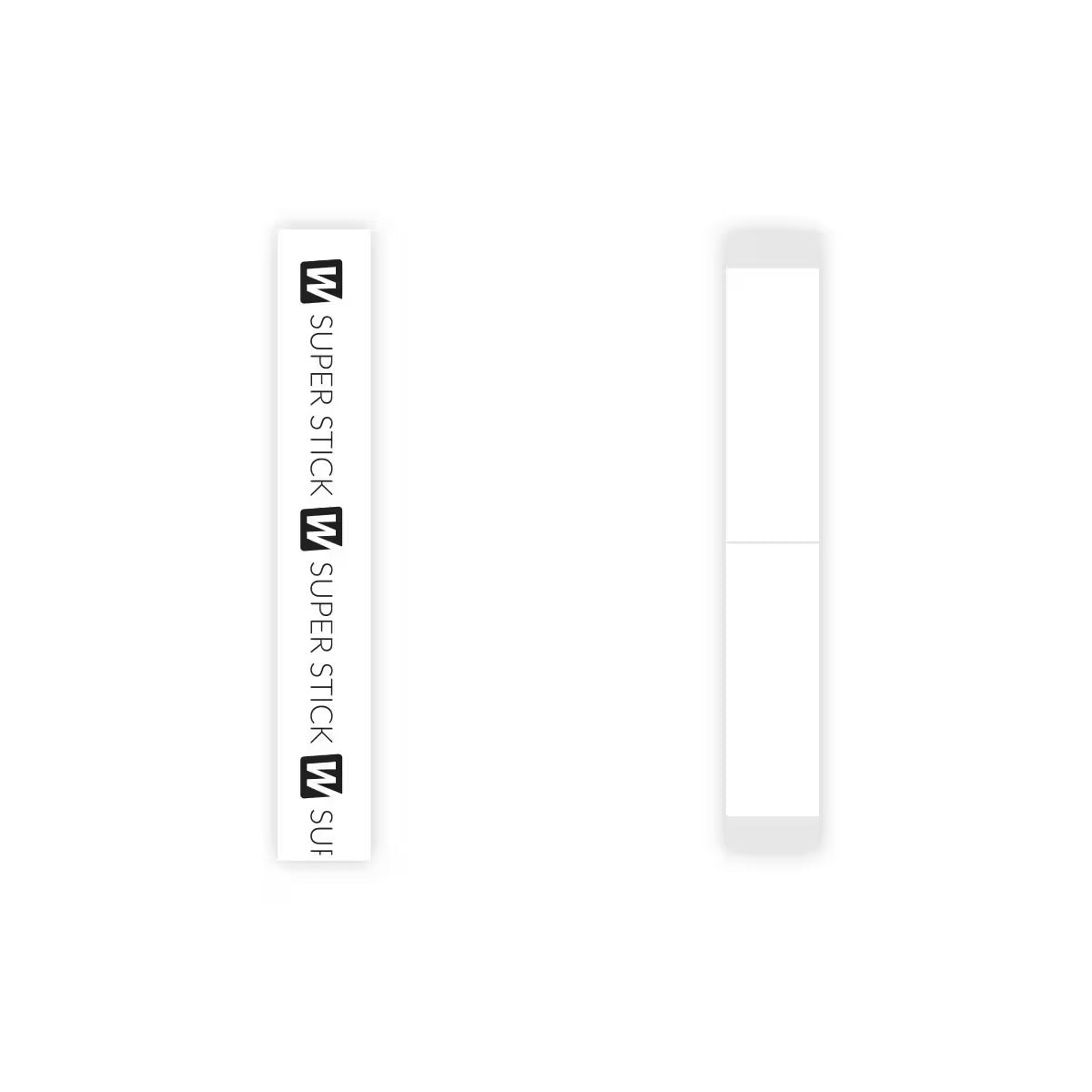 Super Stick - 1/2" X 3" Strips, 36pc/Bag